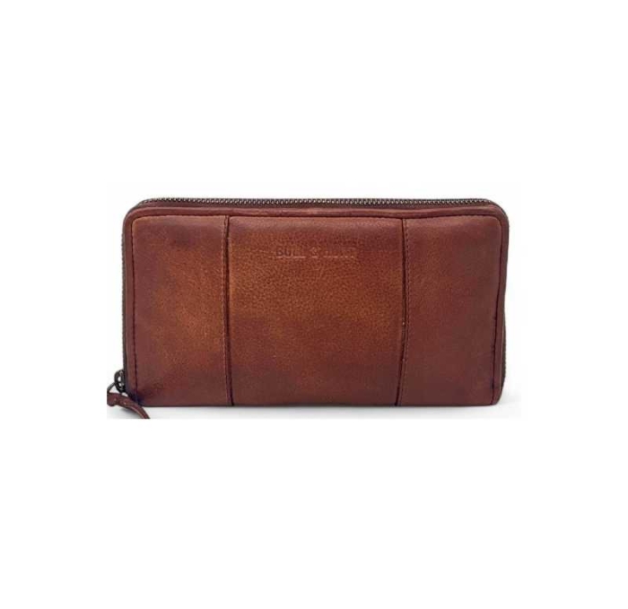 Preview: ZIP WALLET BURNED COGNAC